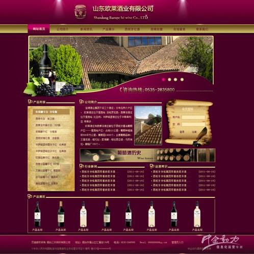 山东环日进出口贸易有限公司-网站建设成功案例