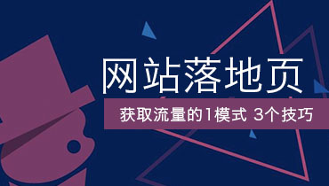 网站落地页获取流量的1种模式 3个技巧